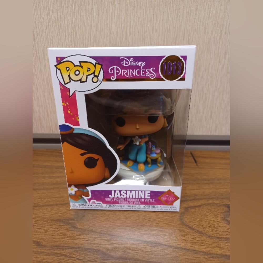 Funko Pop Disney Princess Jasmine #1013 Vinyl Figure In Pop Protector - Picture 1 of 7